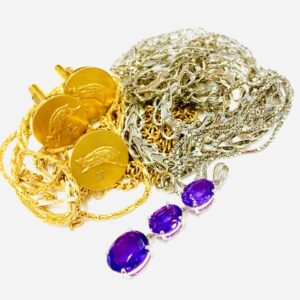 K18 Pt850 アメジスト カフス ネックレストップ おまとめ