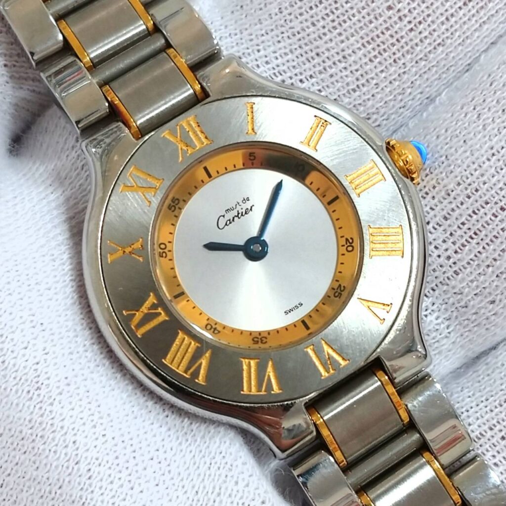 Cartier カルティエ マスト21 腕時計の買取実績 | 買取専門店さすがや