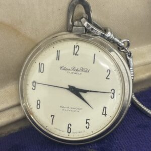CITIZEN シチズン Pocket Watch 17JEWELS 手巻き 機械式 PARA SHOCK