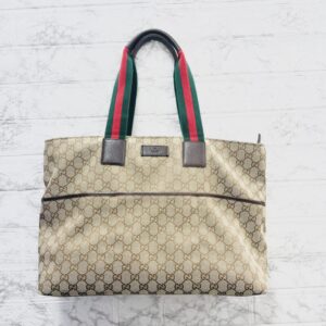 GUCCI グッチ シェリーライン トートバッグ