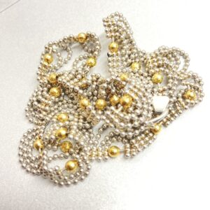 K18/Pt900 コンビ ネックレス 18金 プラチナ900 ハーフ アクセサリー ジュエリー