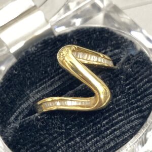 K18 デザイン リング 750 18金 アクセサリー 指輪