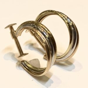 K18/Pt950 イヤリング