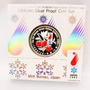 千円銀貨幣プルーフ貨幣セット 青森2003
