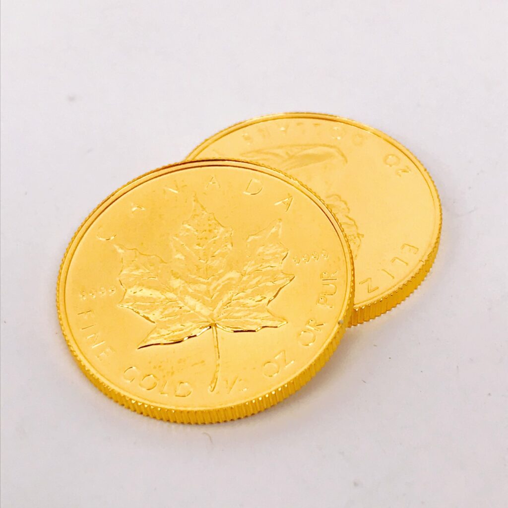 メープルリーフ 純金金貨