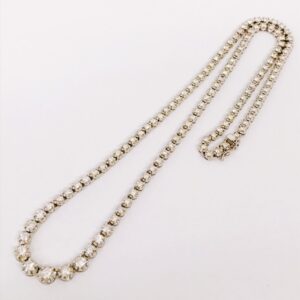Pt850 ダイヤモンドネックレス
