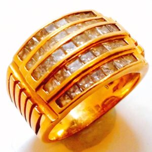 K18 メレリング付 リング