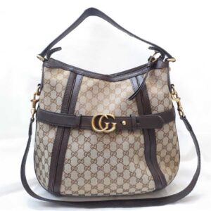 GUCCI グッチ GGキャンバス ショルダーバッグ 2way