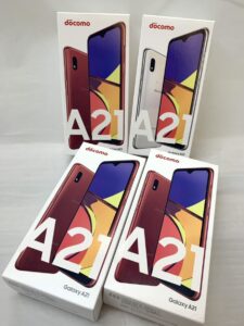 docomo Galaxy A21