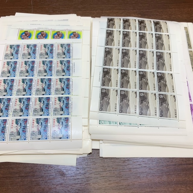 切手 シート まとめ 普通切手 記念切手 郵便 日本切手の買取実績
