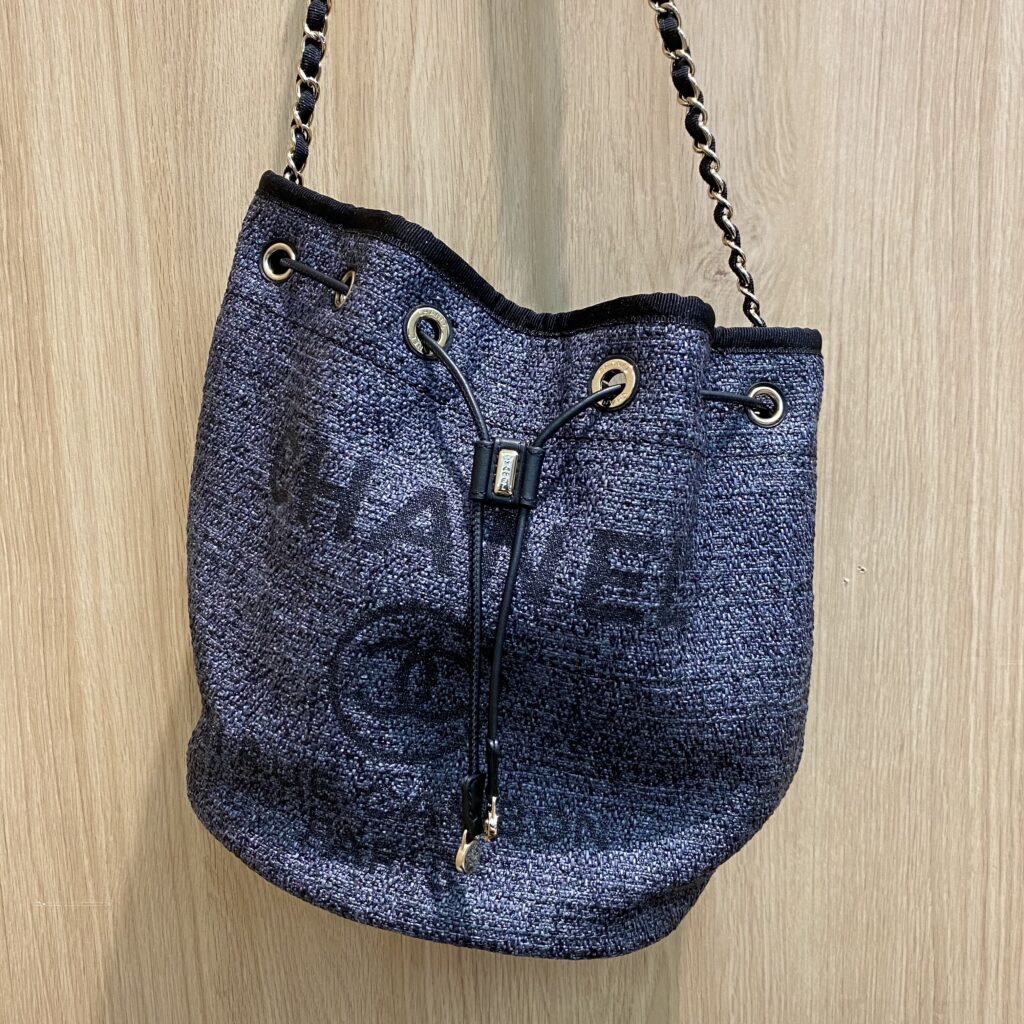 CHANEL ドーヴィル 巾着 ショルダーバッグ シャネルの買取実績 | 買取  