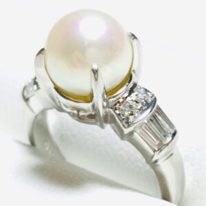 プラチナ パールリング