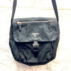 PRADA ショルダーバッグ 黒 ナイロン