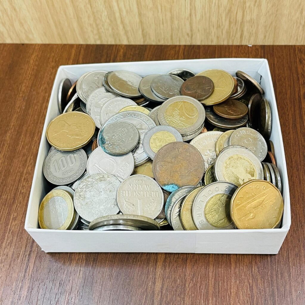 【外国通貨】海外硬貨（6枚セット）