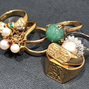 K18リング / Pt900リング