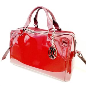 Cartier カルティエ マルチェロ エナメル ボストンバック