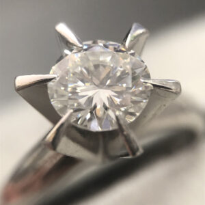 Pt900 プラチナ ダイヤモンド リング 0.56ct