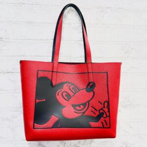 COACH コーチ ミッキーキースへリングコラボ トートバッグ
