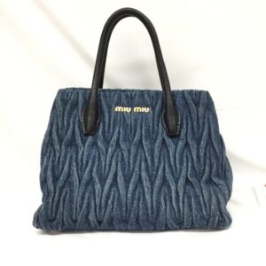 miu miu ミュウミュウ マテラッセ デニムバッグ