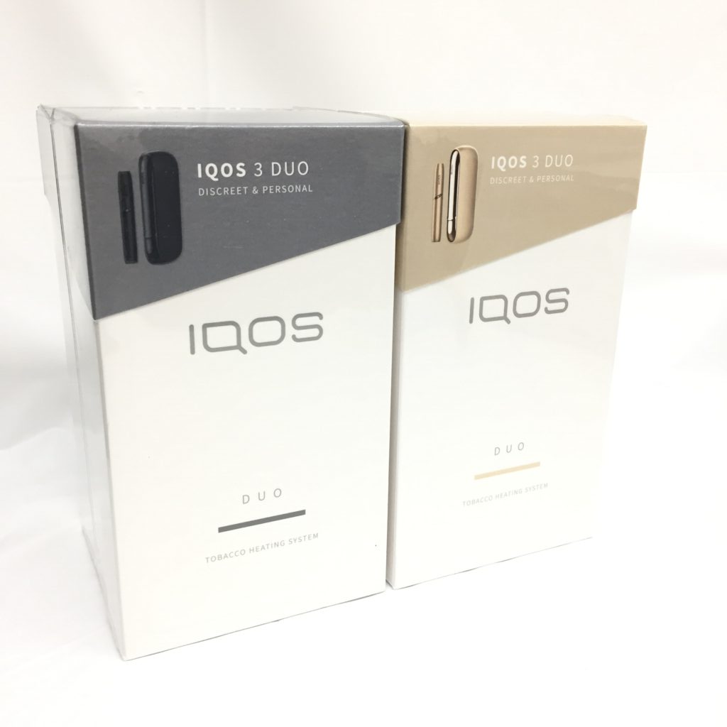 IQOS 3 DUO ベルベットグレー ブリリアントゴールド