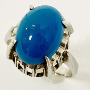 K14WG トルコ石付リング