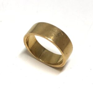 K18 平打ちリング