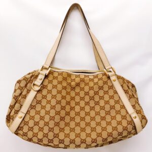 GUCCI GGキャンバス ショルダーバック 130736