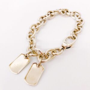 GUCCI グッチ シルバー タグ ブレスレット