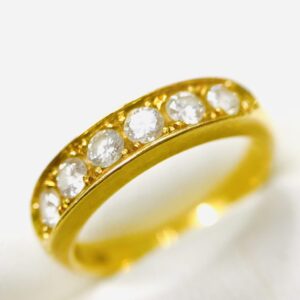 K18 メレダイヤモンドリング