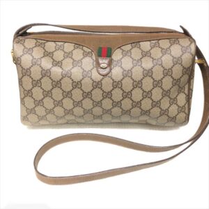 GUCCI オールドグッチ GG柄 ショルダーバッグ