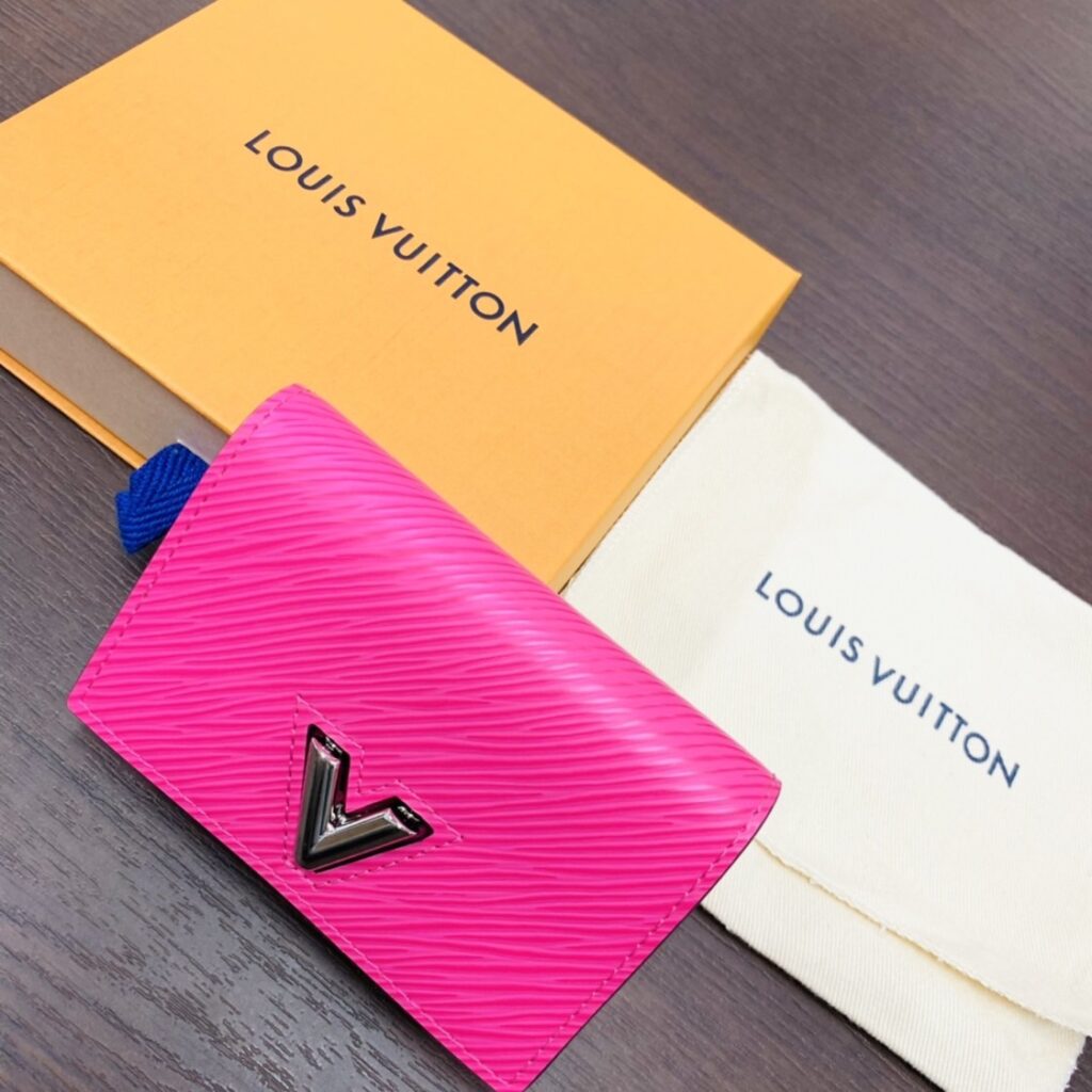 LOUIS VUITTON ルイ・ヴィトン ツイスト 二つ折りカードケース エピ