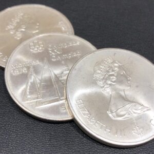 モントリオールオリンピック 5ドル銀貨