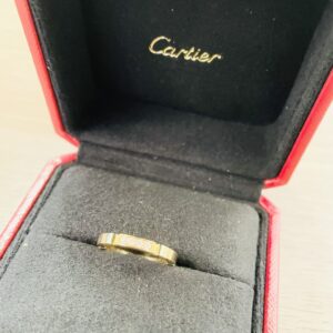 カルティエ リング 750 4Pダイヤ