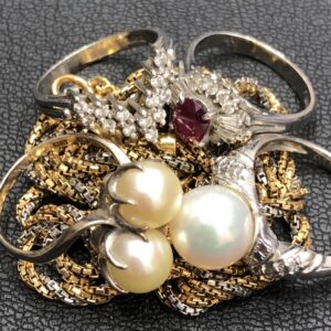 K18 Pt900ネックレス / Pt900リング / K14WGリング