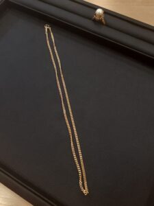 K18 ネックレス リング