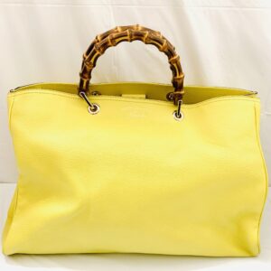 GUCCI グッチ バンブー ショッパー トートバッグ