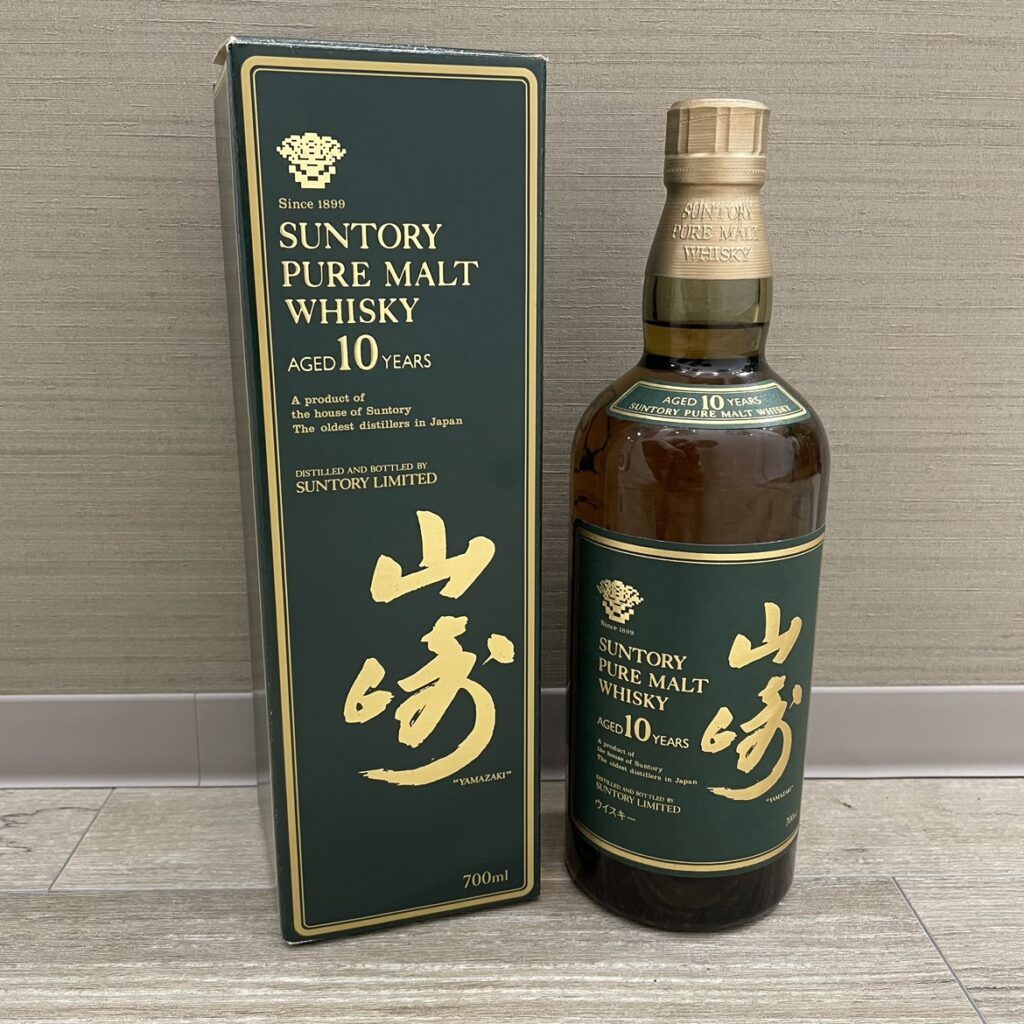 山崎 10年 180ml ピュアモルトウイスキー - ウイスキー