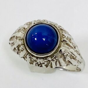 K14WGスターサファイア付リング