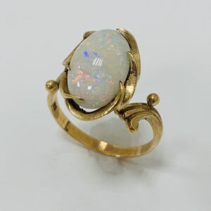 K18 オパール付リング