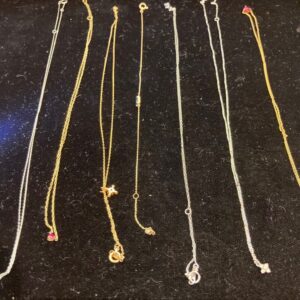 金プラチナ ネックレス K18 Pt850