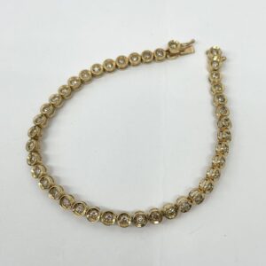 K18 ダイヤテニスブレスレット