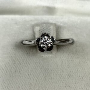 Pt950 CHANEL シャネル カメリアリング