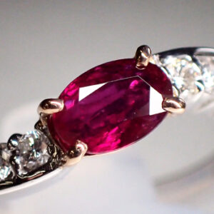 Pt900 ルビー リング