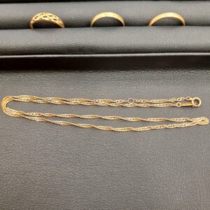 K18 リング ネックレス