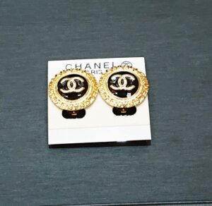 CHANEL PARIS シャネル ラウンドイヤリング アクセサリー