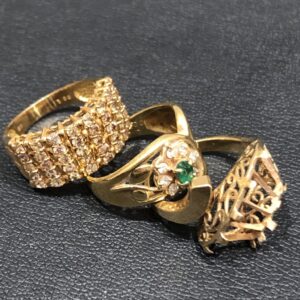 K18ダイヤモンド リング