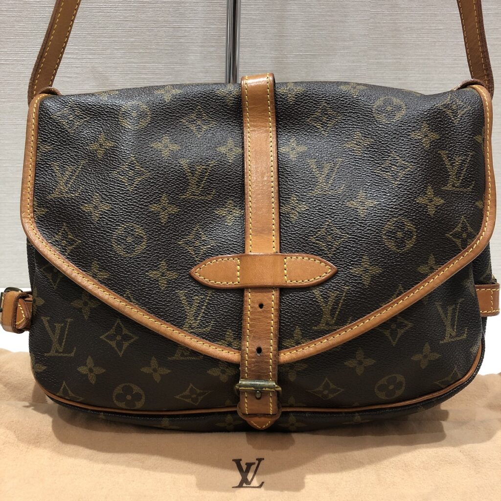 LOUIS VUITTON - ルイ ヴィトン モノグラム ソミュール35 ショルダー