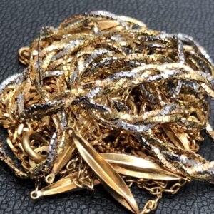 K18ネックレス / Pt850ネックレス