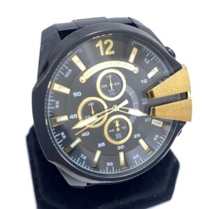 DIESEL ディーゼル クロノグラフ デイト メンズ腕時計 DZ-433