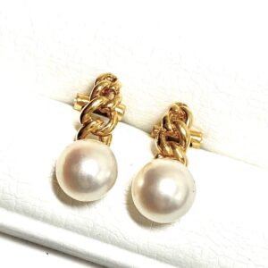 K18 パールイヤリング